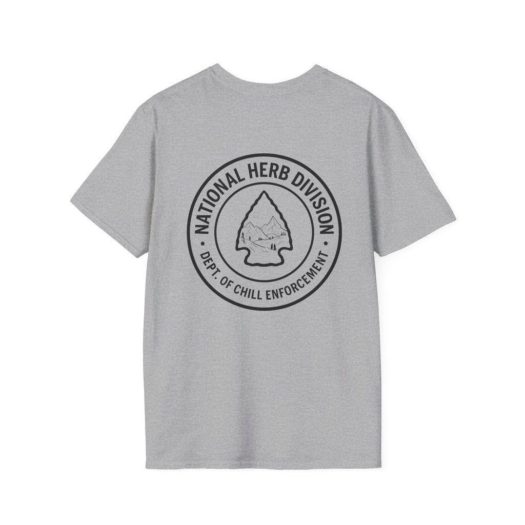 National Herb Division Chill Vibes | Outdoor Adventure Apparel Hiking T-Shirt