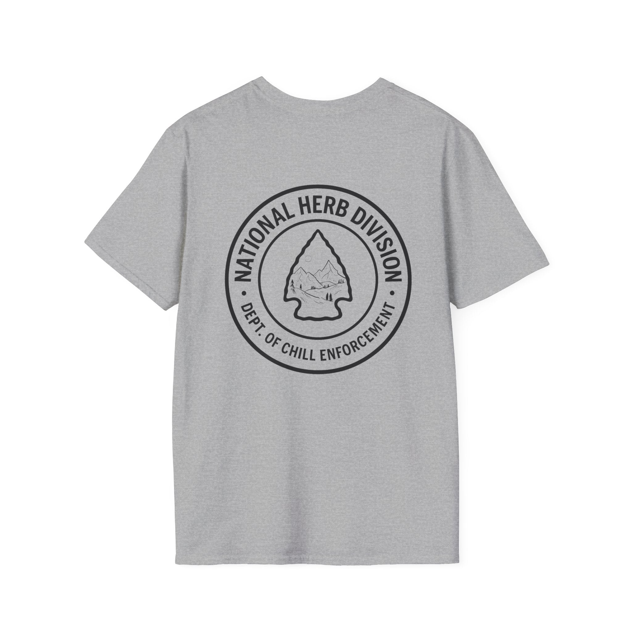 National Herb Division Chill Vibes | Outdoor Adventure Apparel Hiking T-Shirt