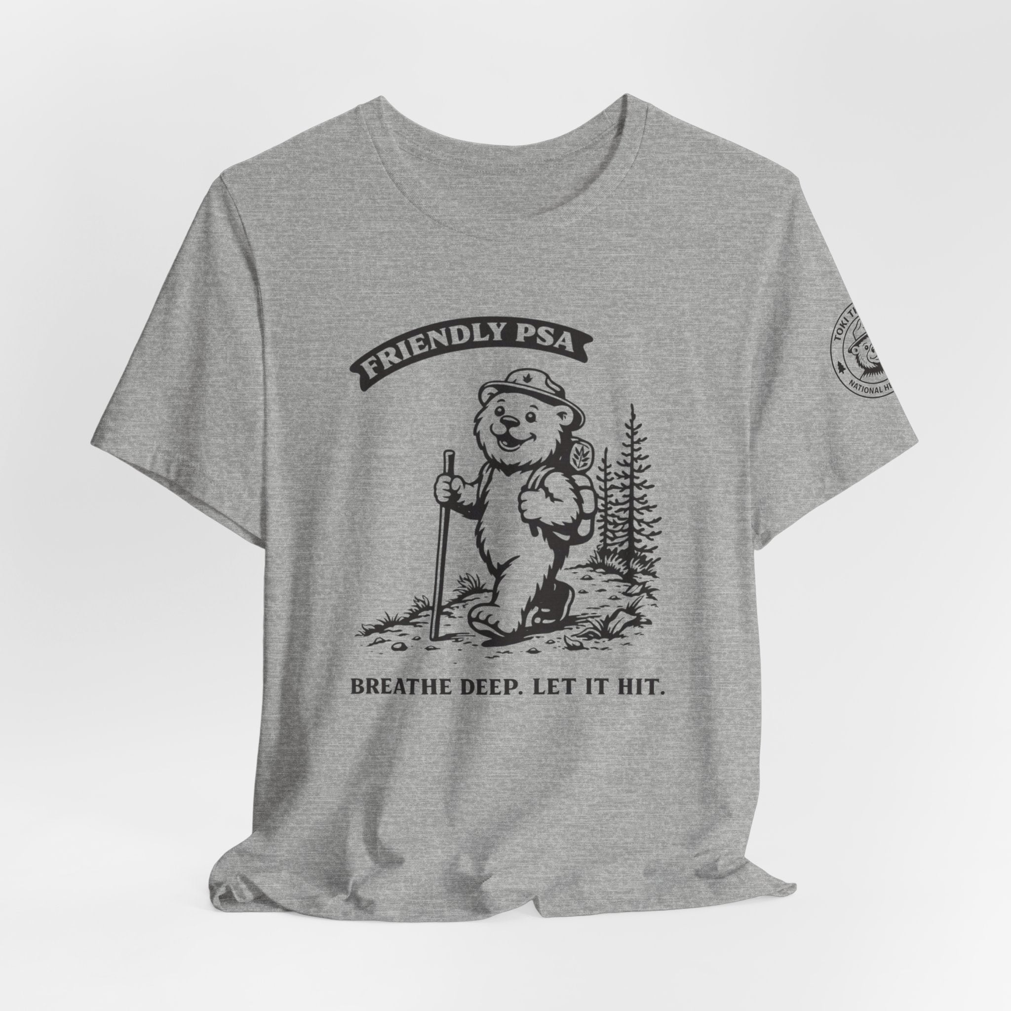 Breathe Deep: Toki the Bear Tee