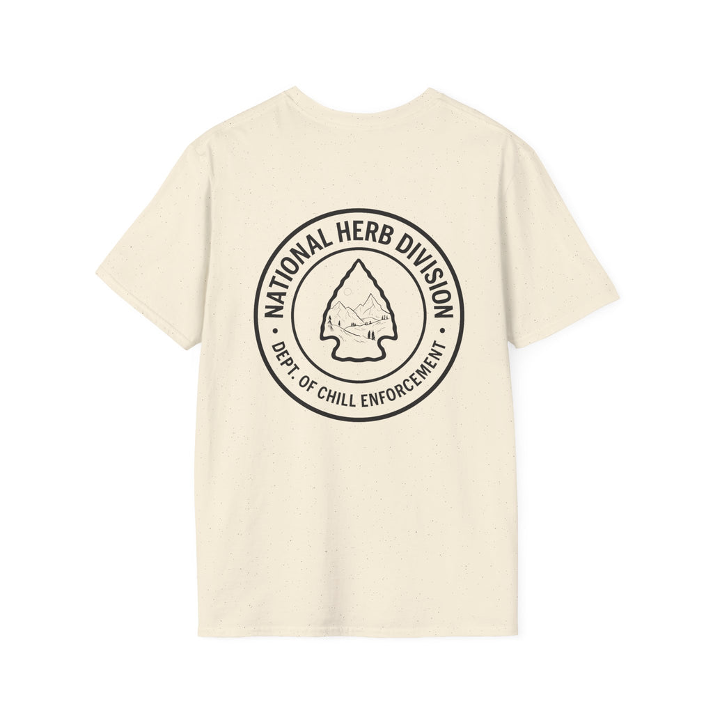 National Herb Division Chill Vibes | Outdoor Adventure Apparel Hiking T-Shirt