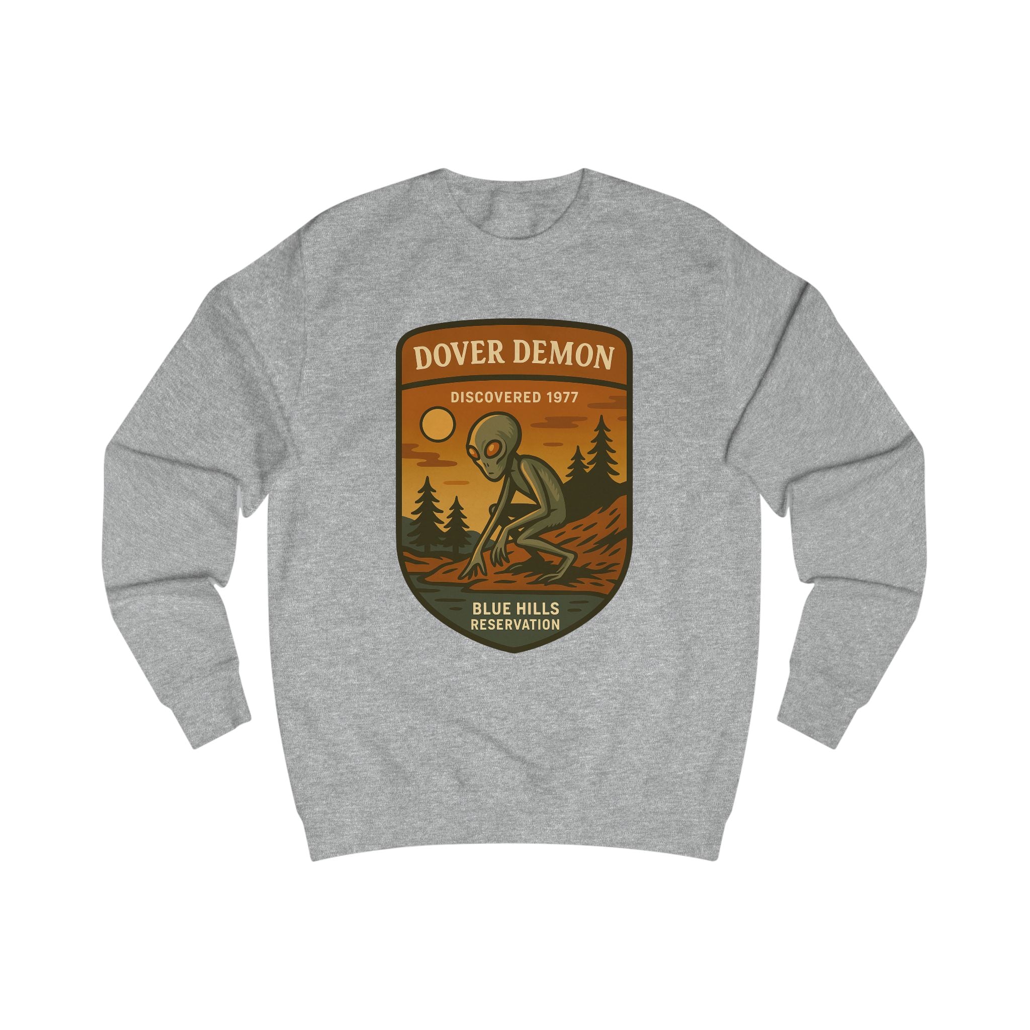 Dover Demon Adventure Unisex Sweatshirt | Retro National Park Style