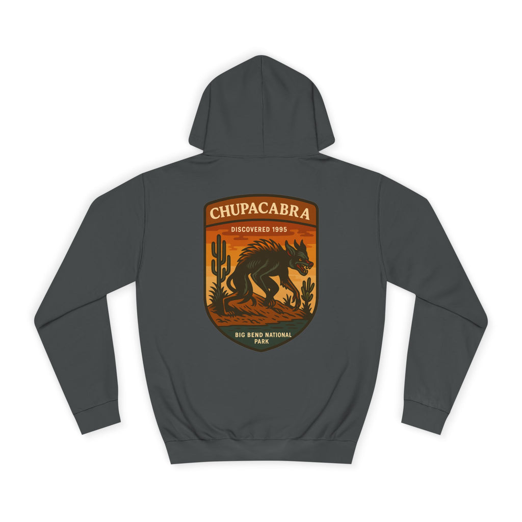 Chupacabra Patch Hoodie | Retro National Park Style