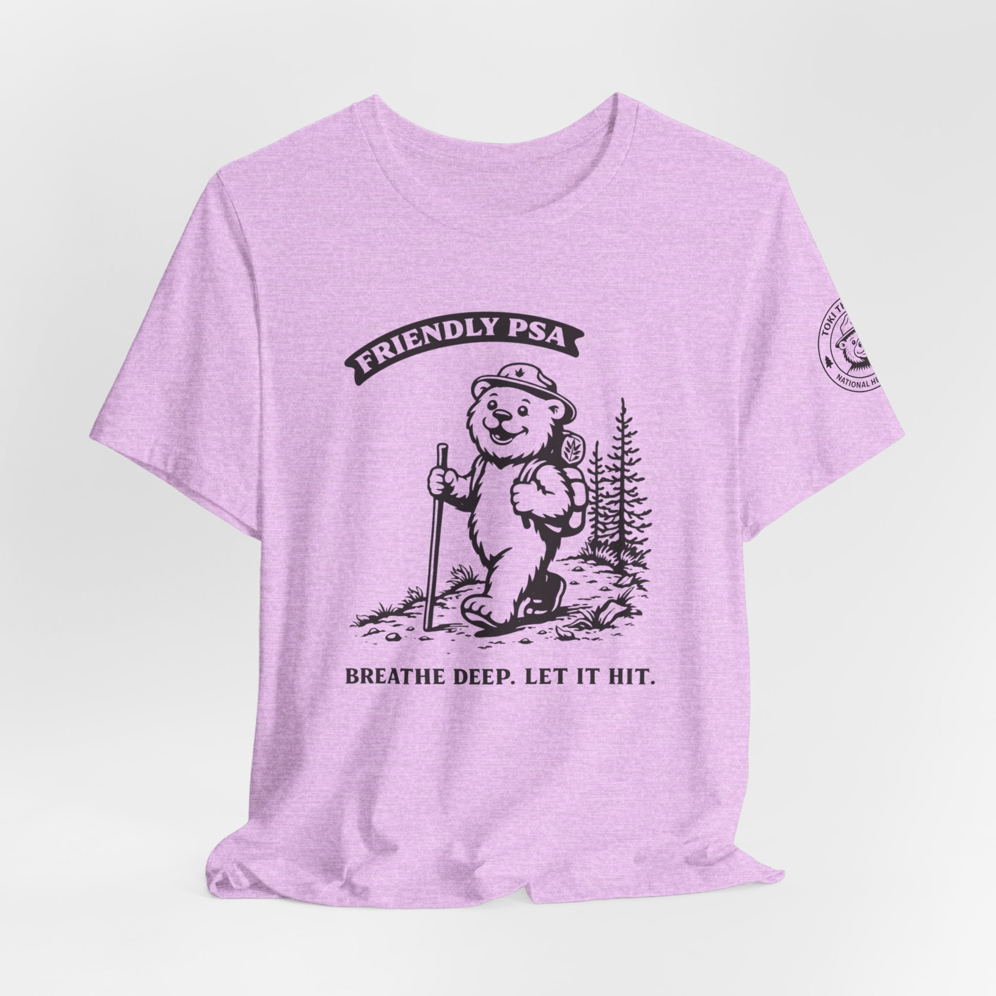 Breathe Deep: Toki the Bear Tee