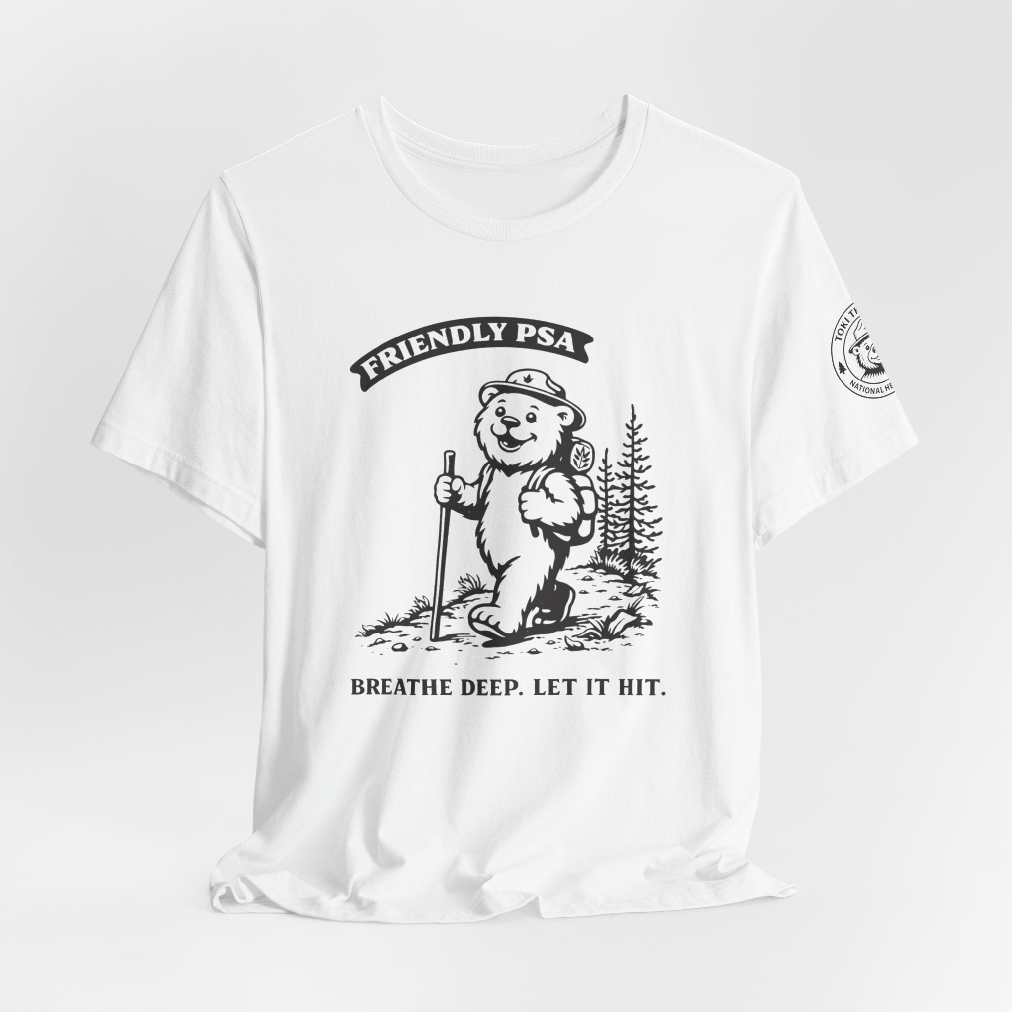 Breathe Deep: Toki the Bear Tee